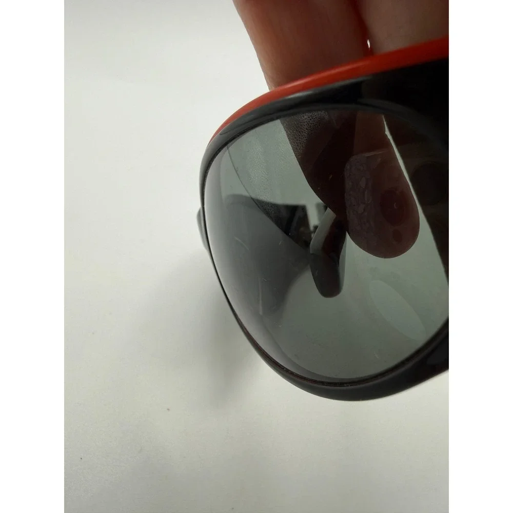 Puma Atmosphere PU15005 GN Wrap Sunglasses Black Red Yellow Green Stripes